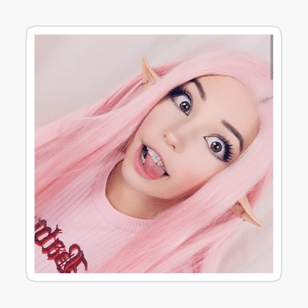 Belle Delphine Gamer Girl Sticker for Sale by Deylinashop | Redbubble