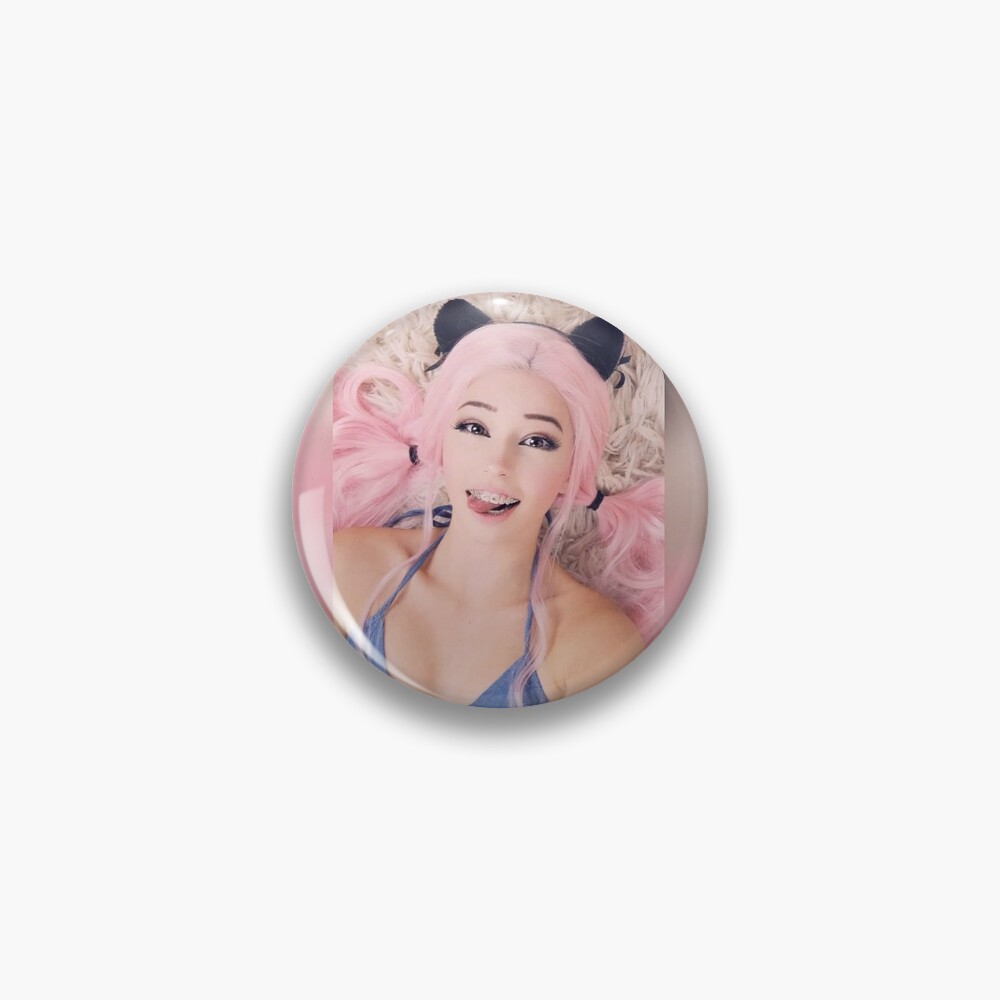 Pegatina for Sale con la obra «El rostro famoso de Belle Delphine» de  Deylinashop | Redbubble