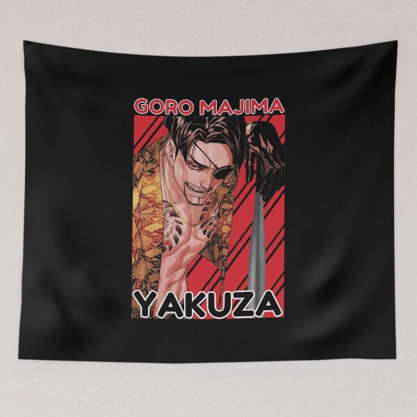 Artikelvorschau, Power-Videospiele ziehen junge Leute an Wonderful Goro Majima Premium .Retro Wave entworfen und verkauft von ChamoroBowmaney.