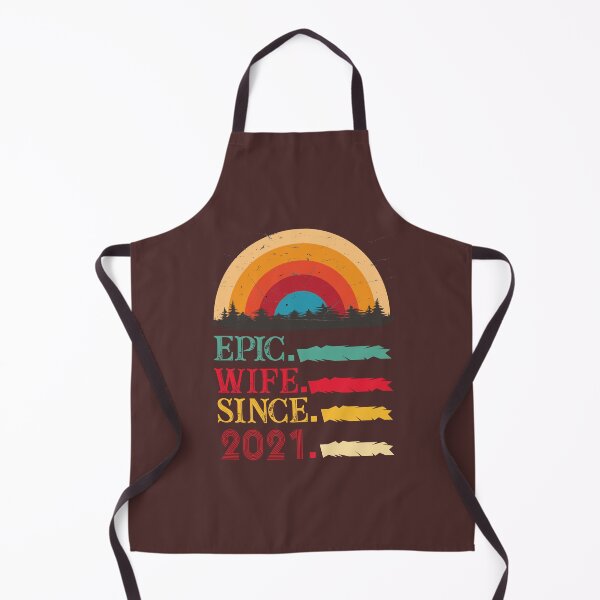 Item preview, epic wife since 2021, wedding anniversary, Epic Wife Since 2021 t-shirt, Custom T-shirt,2nd,3rd,4th,5th,6th,7th,8th,9th,10th,20th,30th,40th,50th,60th designed and sold by SimoSaladain.