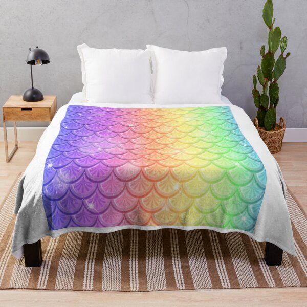 Item preview, Rainbow fish scale seamless pattern background T-Shirt designed and sold by bestdesigns2020.