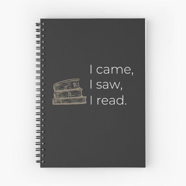 Item preview, BOOKISH VERSION OF "VENI, VIDI, VICI" designed and sold by The Bookworm Store.