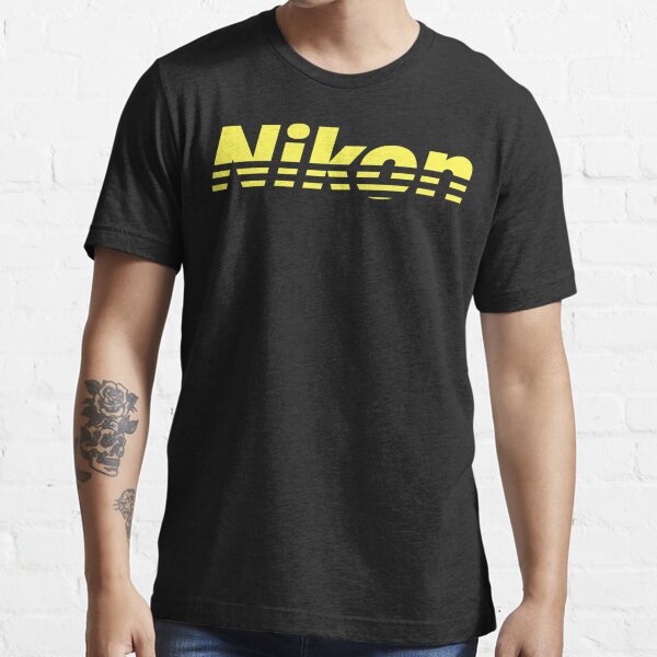 Nikon Yellow Logo Classic T-Shirt Essential T-Shirt