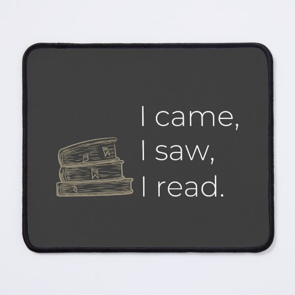 Item preview, BOOKISH VERSION OF "VENI, VIDI, VICI" designed and sold by The Bookworm Store.