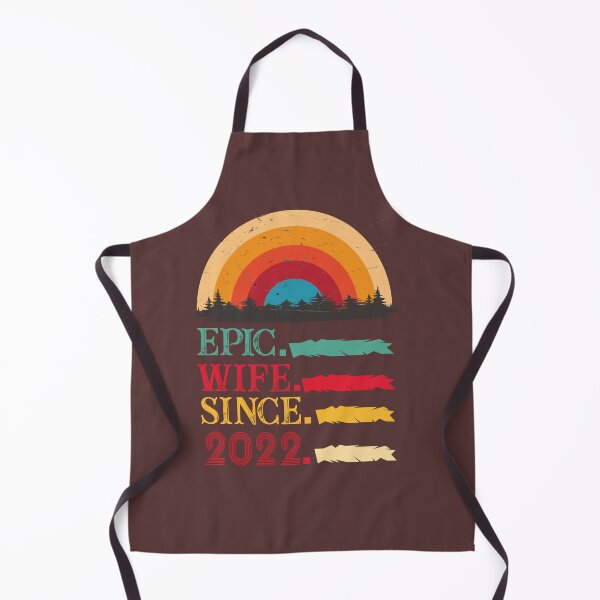 Item preview, epic wife since 2022, wedding anniversary, Epic Wife Since 2022 t-shirt, Custom T-shirt,2nd,3rd,4th,5th,6th,7th,8th,9th,10th,20th,30th,40th,50th,60th designed and sold by SimoSaladain.