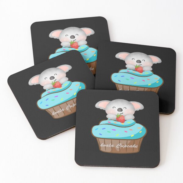 Item preview, koala cupcake designed and sold by adeleqo.