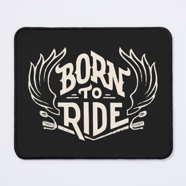 Item preview, Born to Ride. Biker Helmet Sticker, Motorcycle, Bike or Horse Rider Quote designed and sold by PaulLesser.