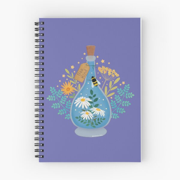 Item preview, Magic Witch Potion Bottle  Bumble Bee Kind   Very Peri Periwinkle designed and sold by OstarasAttic.
