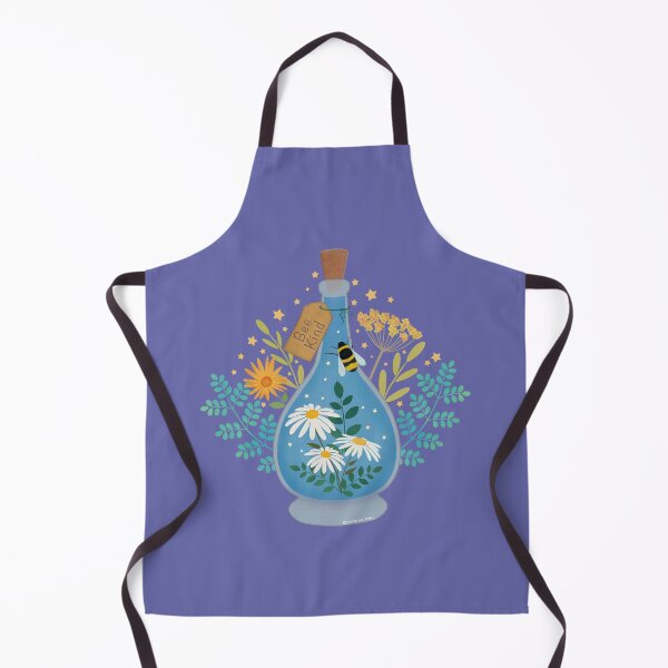 Item preview, Magic Witch Potion Bottle Bumble Bee Kind Very Peri Periwinkle designed and sold by OstarasAttic.