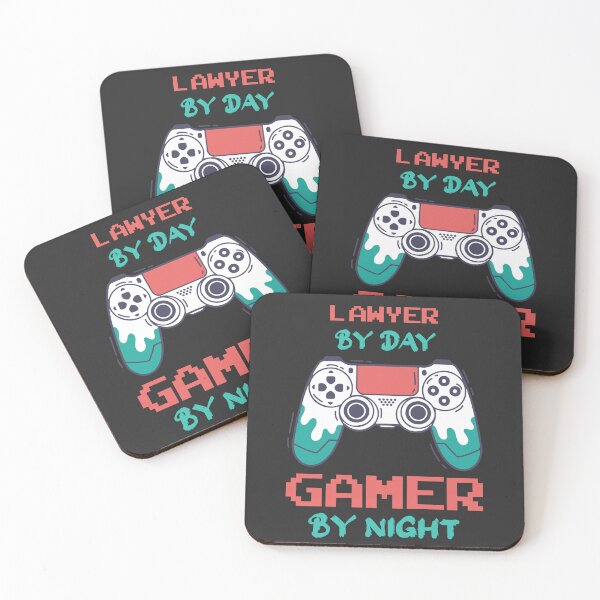 Item preview, Lawyer By Day Gamer By Night - Funny Lawyer quote gift idea For Men and Women designed and sold by Mmmm3344.