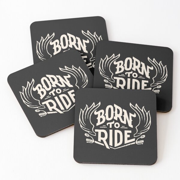 Item preview, Born to Ride. Biker Helmet Sticker, Motorcycle, Bike or Horse Rider Quote designed and sold by PaulLesser.