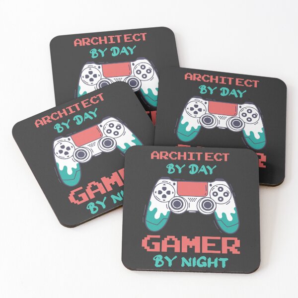 Item preview, Architect By Day Gamer By Night - Funny Architect quote gift idea For Men and Women designed and sold by Mmmm3344.