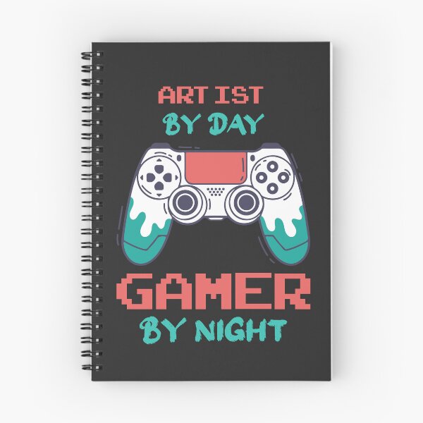 Item preview, Artist By Day Gamer By Night - Funny Artist quote gift idea For Men and Women designed and sold by Mmmm3344.