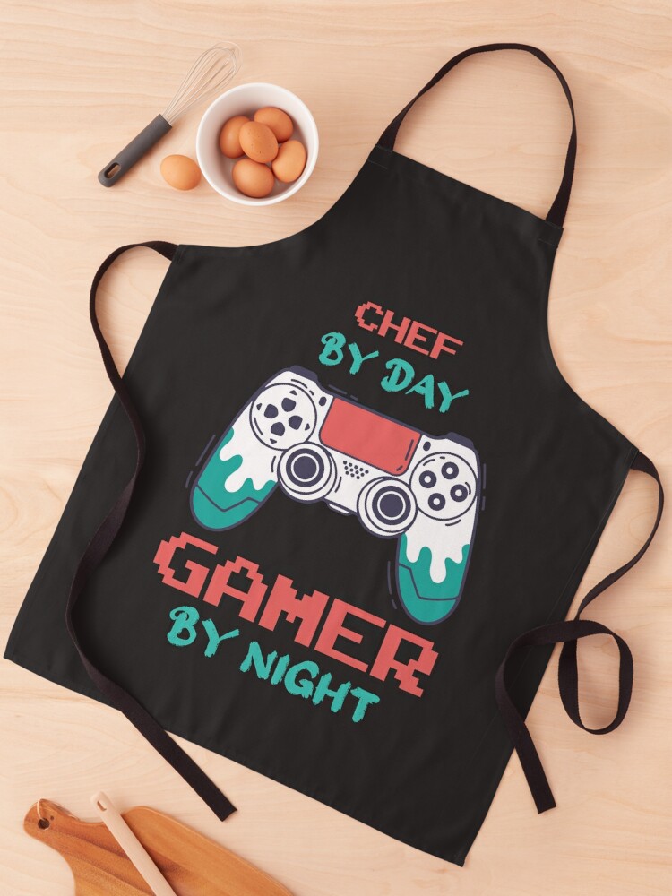 Chef By Day Gamer By Night - Funny Chef quote gift idea For Men