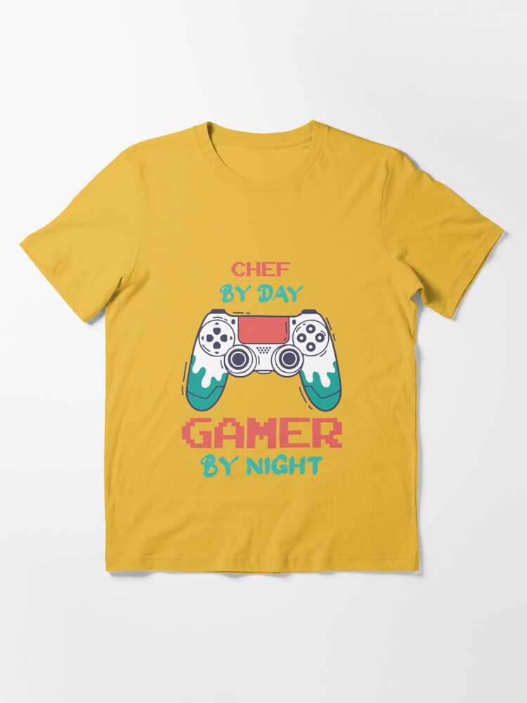 Chef By Day Gamer By Night - Funny Chef quote gift idea For Men