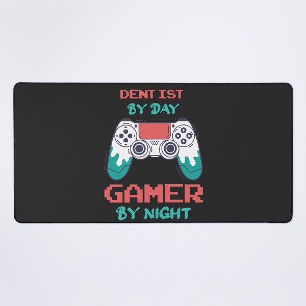 Item preview, Dentist By Day Gamer By Night - Funny Dentist quote gift idea For Men and Women designed and sold by Mmmm3344.