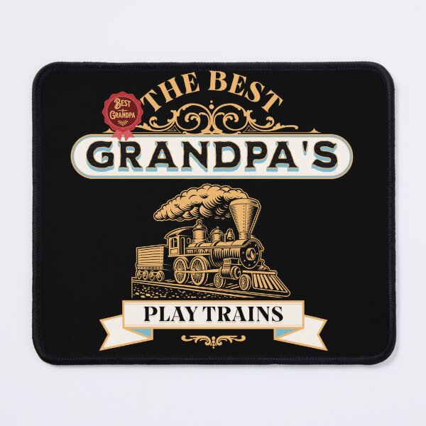 Item preview, The Best Grandpa's Play Trains, Vintage Steam Train Engine Locomotive designed and sold by TheTrainRoom.
