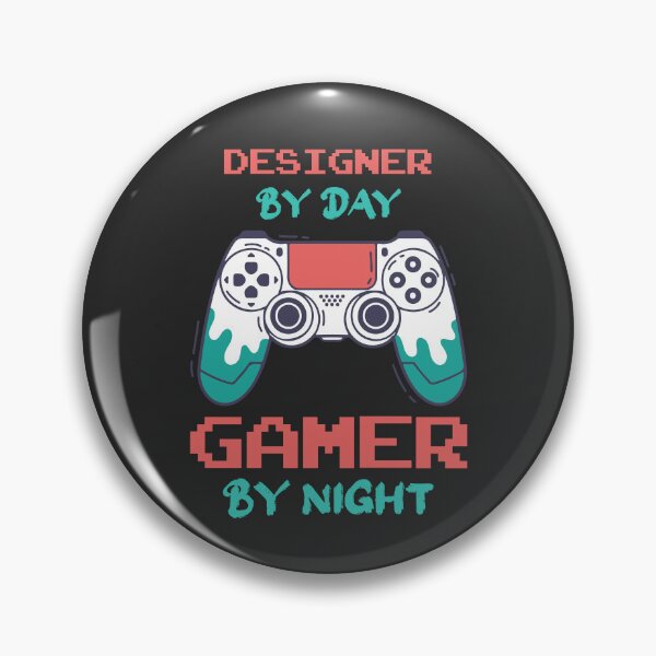 Item preview, Designer By Day Gamer By Night - Funny Designer quote gift idea For Men and Women designed and sold by Mmmm3344.