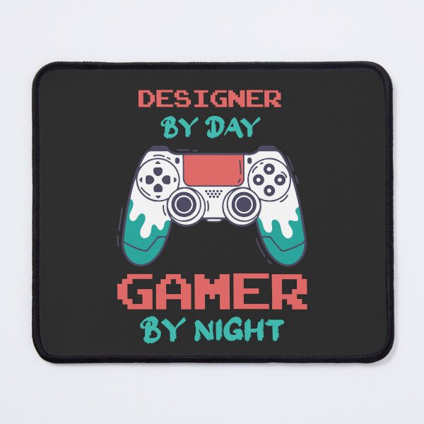 Item preview, Designer By Day Gamer By Night - Funny Designer quote gift idea For Men and Women designed and sold by Mmmm3344.