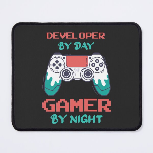 Item preview, Developer By Day Gamer By Night - Funny Developer quote gift idea For Men and Women designed and sold by Mmmm3344.