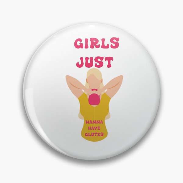 Item preview, GIRLS JUST WANNA HAVE GLUTES  designed and sold by DiscoVibes.