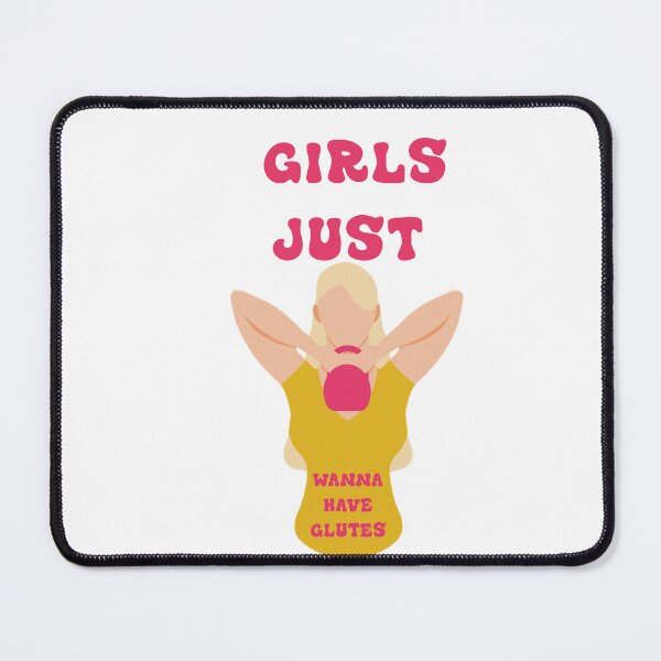 Item preview, GIRLS JUST WANNA HAVE GLUTES  designed and sold by DiscoVibes.