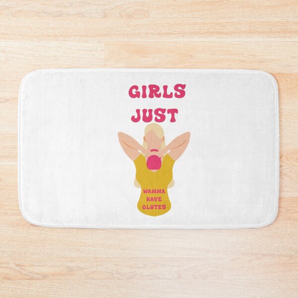 Item preview, GIRLS JUST WANNA HAVE GLUTES  designed and sold by DiscoVibes.