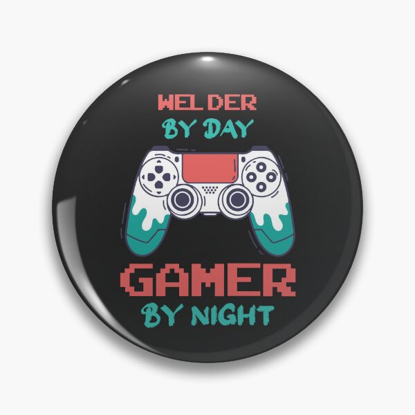 Item preview, Welder By Day Gamer By Night - Funny Welder quote gift idea For Men and Women designed and sold by Mmmm3344.