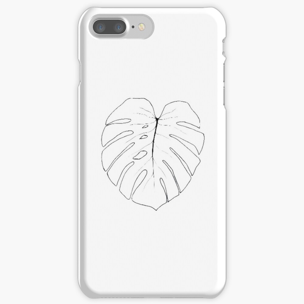 Monstera Pflanze iPhone-Hülle