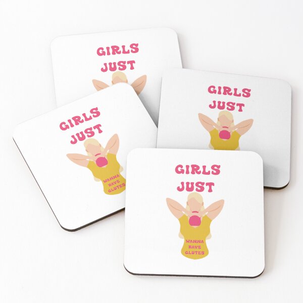 Item preview, GIRLS JUST WANNA HAVE GLUTES  designed and sold by DiscoVibes.