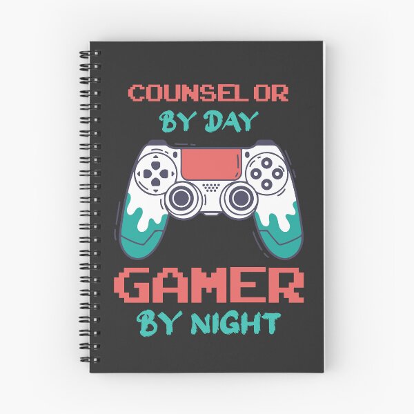 Item preview, Counselor By Day Gamer By Night - Funny Counselor quote gift idea For Men and Women designed and sold by Mmmm3344.