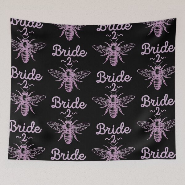 Item preview, Bride 2 Bee Cute Wedding Announcement Bridal Shower designed and sold by GravitiTees.