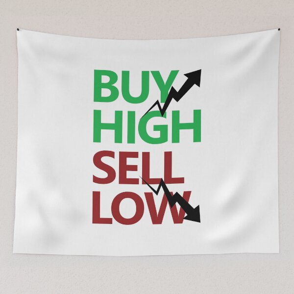 Item preview, Buy High Sell Low designed and sold by TheBlindBandit-.