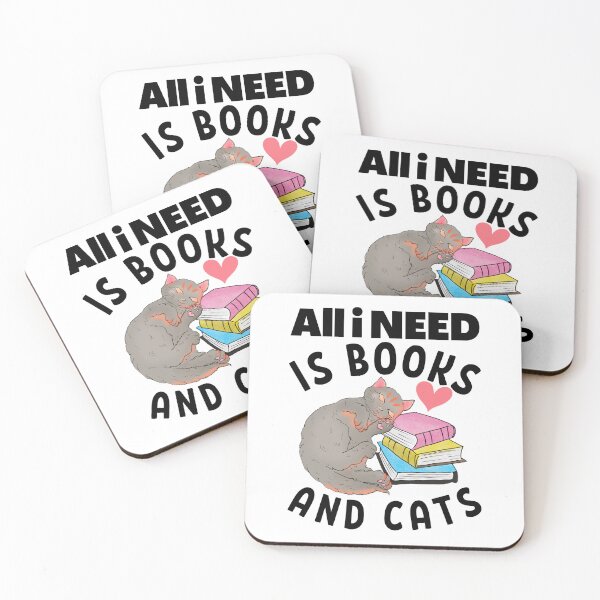 Item preview, All i need is books and cats designed and sold by dalypdesign.