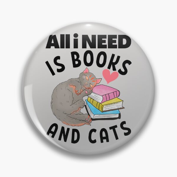 Item preview, All i need is books and cats designed and sold by dalypdesign.