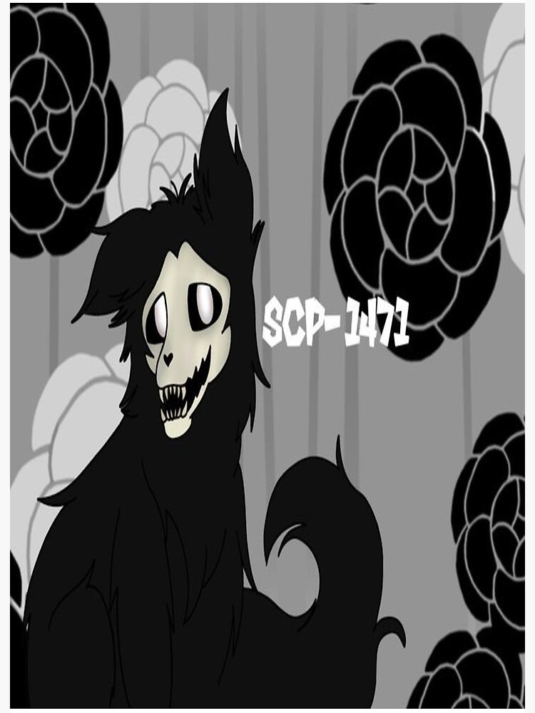 SCP 1471 Mal0 Furry Art Print Furry Poster SCP Containment 