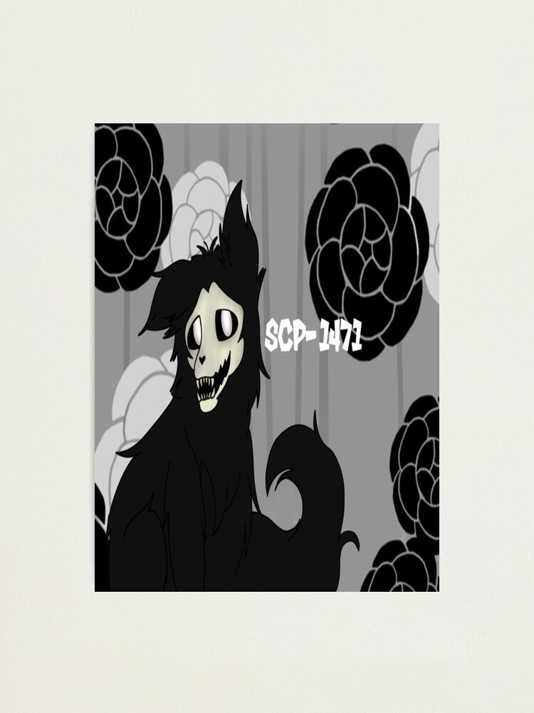 SCP 1471 Mal0 Furry Art Print Furry Poster SCP Containment 