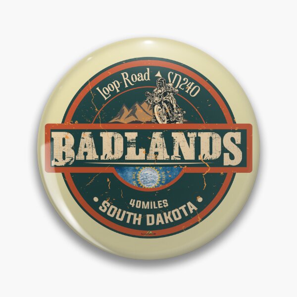 Item preview, Badlands National Park South Dakota State Park USA Sticker T-Shirt 02 designed and sold by OuterShellUK.