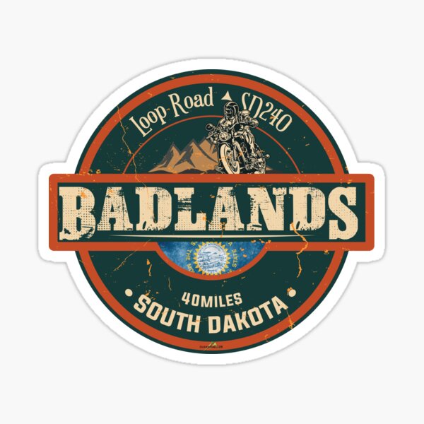 Cute-Patch United States of America Adventure Badlands National Park  Embroidered Iron on Patches Outdoor Life Hiking Camping Souvenir