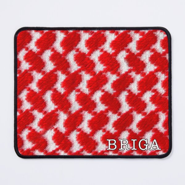 Item preview, Briga, Tabuk gear in a red and white ghutra pattern designed and sold by Twenty Twenty Visions.