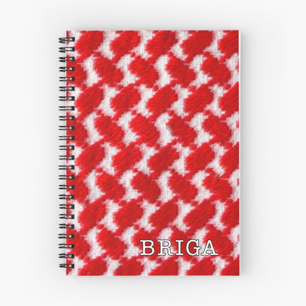 Item preview, Briga, Tabuk gear in a red and white ghutra pattern designed and sold by Twenty Twenty Visions.