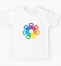 Rainbow Kettlebell Kids Tee