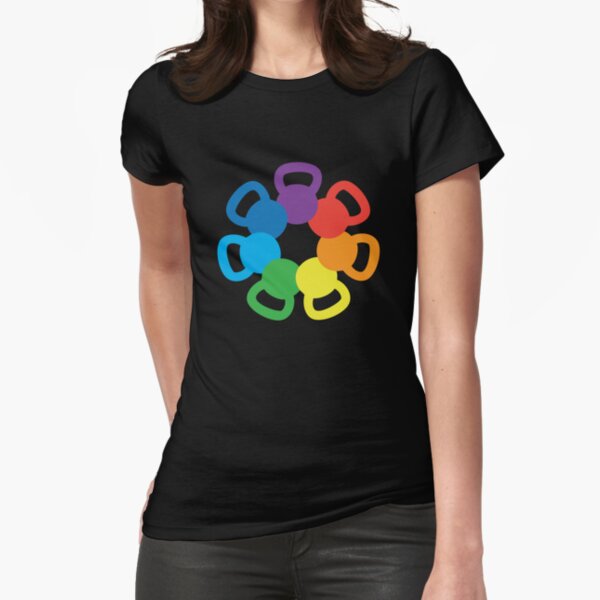 Item preview, Rainbow Kettlebell designed and sold by gyenayme.