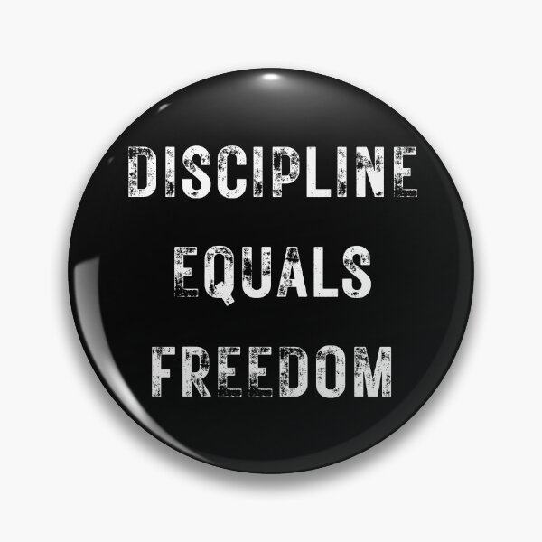 Item preview, Discipline Equals Freedom | Jocko Willink Quote | Jocko Willink Motivational Quote | Inspirational Quote designed and sold by Avo And Sriracha.
