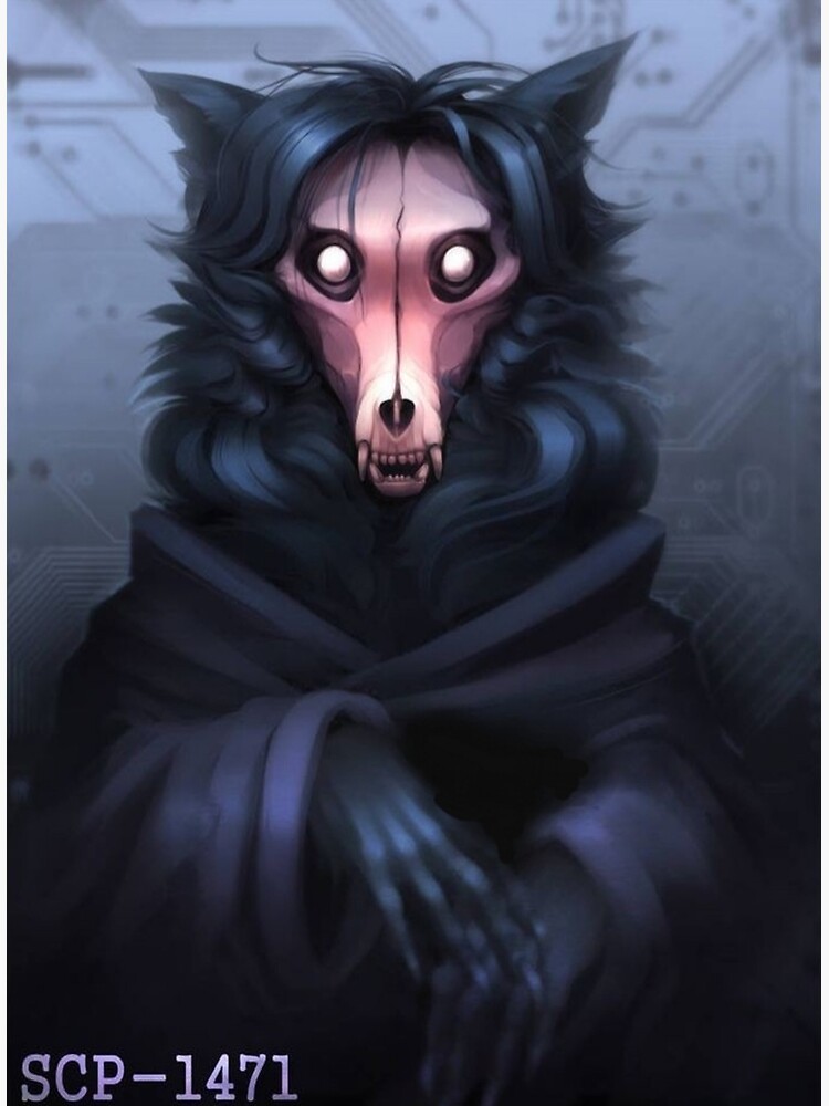 SCP 1471 Mal0 Furry Art Print Furry Poster SCP Containment 