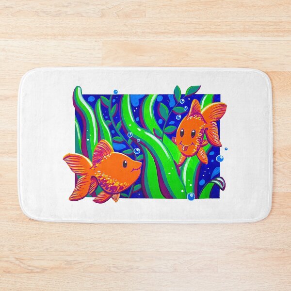 Item preview, two fish between algae designed and sold by SerenaVisualArt.