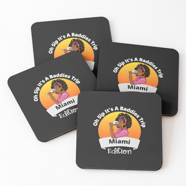 Item preview, Black Girl's Miami Trip Oh Sip Its A Baddies Trip Premium designed and sold by Corelli87.