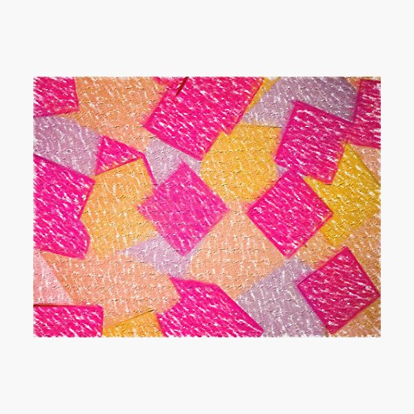 Textured Sticky Notes Photographic Print