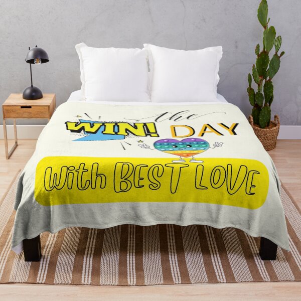 Item preview, WIN THE DAY WITH BEST LOVE - CUTE HEART designed and sold by OMdesign10.