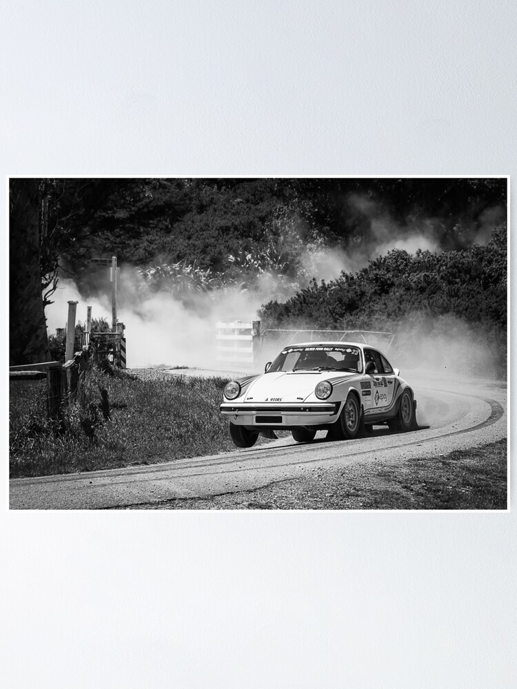 Alternate view of Porsche Rally Car Poster